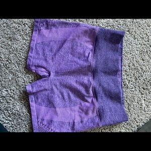 PINK seamless biker shorts